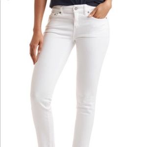 Vineyard Vines Cropped White Jeans